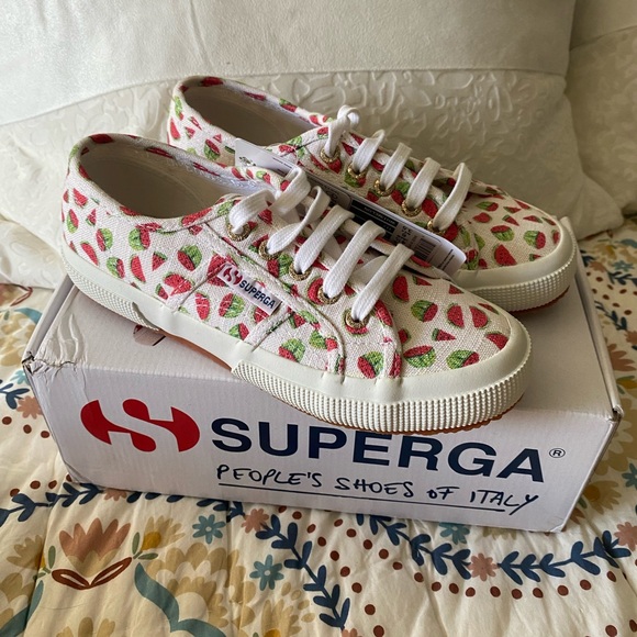 Superga Shoes - NWT Watermelon Superga Sneakers